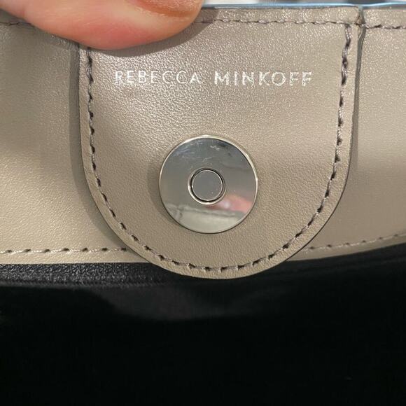 Rebecca Minkoff Jody Pebbled Leather Feed Bag Purse - Picture 7 of 15